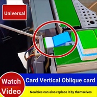 Mahjong Machine Card Seat Gasket Head Light Control Sticker Mahjong Table Card Vertical Row Oblique Card Universal Push Card Accessories
