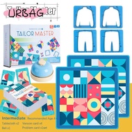 URBAG Color Shape Matching Toy, Cognitive Game 2-person Game Tailor Master Battle Game, Interesting 
