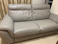 Natuzzi 義大利原裝進口頂級牛皮沙發