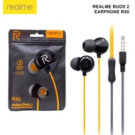 Headset Buds 2 Earphone R50 Realme C55 C53 2023 3 Realme 3 Pro Realme 5 Realme 5Pro Realme 7 Realme