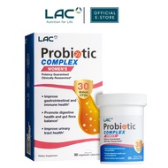 [LAC PROBIOTIC] Women's Probiotic Complex 30 Billion CFU - with Cranberry (30 vegetarian capsules)