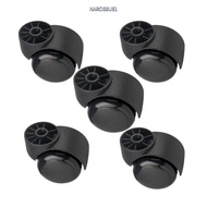 NARCISSUS13A0E 5PCS Caster Wheels, 2 Inch Heavy Duty Caster Furniture Casters, Stemless Furniture Ac