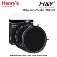 H&Y HD Evo-series Variable ND32-512 Filter Kit (5-9 stops) - Henry's Cameras