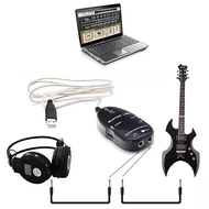 Guitar Audio Adapter to USB Sound Card EFFECTOR Interface