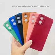 silicon/case pro camera macaron type realme - realme c11 2021