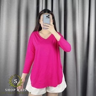 Oversized 7 Sleeve T-Shirt/8 | Jumbo Long Sleeve T-Shirt | Wholesale oversized slit t-shirts @ 20 Ov