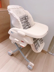 Combi high chair 嬰兒安撫餐搖椅 連1個防水套及2張軟墊