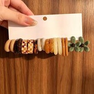 9-37 Pairs Vintage/French/90s/Bohemian Style Tortoiseshell/Amber/Acrylic/Leopard/Floral/C-Shaped Ear