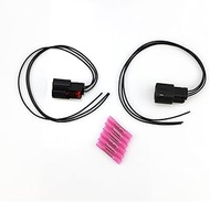 2Pcs Ignition Coil Connector Pigtail Harness Fit for Ford V6 V8 Flex 2013-2019 Replace 9U2Z14S411EA 