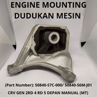 MESIN ENGINE MOUNTING CRV GEN 2RD 4 RD 5 FRONT MANUAL (MT) 50840-S7C-000/ 50840-S6M-J01 (3 MONTHS WA