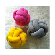 Knot PILLOW TYPE MINI BALL 2 Knots DIAMETER 17 CM | Knot Pillow | Decorative Pillow
