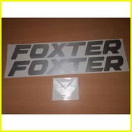 【hot sale】 FOXTER BIKE STICKERS 3PCS.