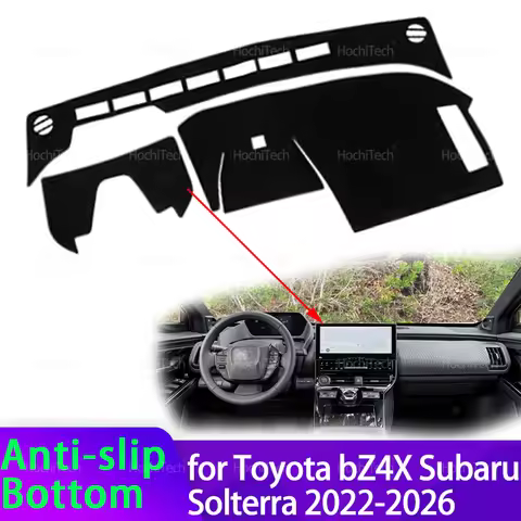 Car Dashboard Cover Dash Board Mat Carpet Pad For Toyota bZ4X Subaru Solterra 2022-2026 Protection S