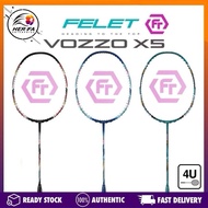 FELET VOZZO X5 4UG1 Badminton Racket MAX TENSION 31LBS Badminton Racquet