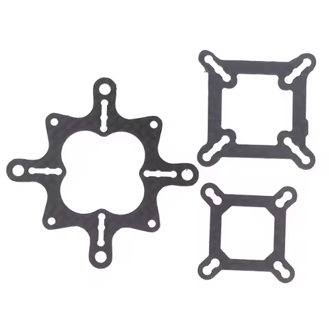 FPV Racing Drone Flight Controller ESC Carbon Fiber Conversion Adapter Board, Fits 30X30 to 25x25 20