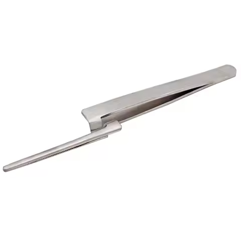 1pc Dental Articulating Paper Tweezers Forceps Straight 15cm Dental Instrument Dental Articulating P