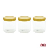 Eco Shop 3-In-1 Round Container With Gold  Color Lid (9.5cm x 11cm) - AA-L001-T03-20