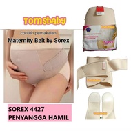 READY [TOMS] [COKELAT & HITAM] SOREX 1pcs Korset Penyangga Perut Ibu Hamil Korset Hamil Sorex 4427 T