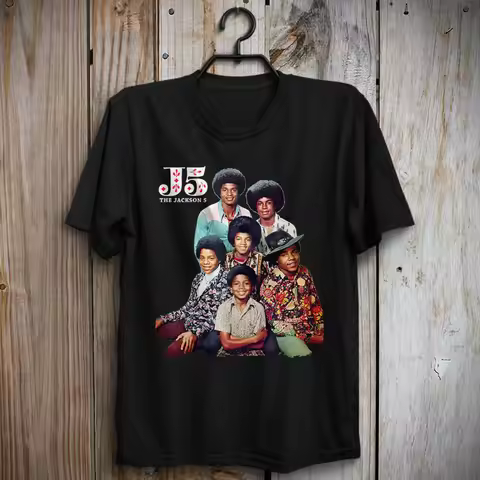 Retro Jackson 5 T Shirt Jermaine Jackie Tito Marlon Michael Randy I Want You Back