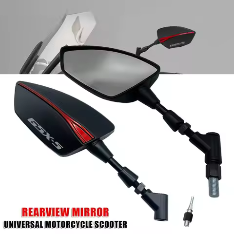For SUZUKI GSXS750 GSXS1000 Universal Adjustabale Rearview Mirror Side Rear View Mirrors GSX S750 S1