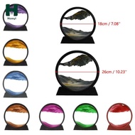 Homyl Sand in Motion Dynamic Flowing Sand Picture Keep Calm of Drifting Hourglass