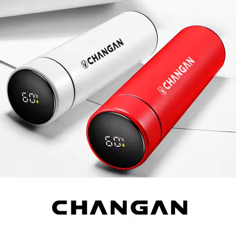 Intelligent Digital Thermos Cup For Changan CX70 CS95 CS55 CS75 Plus CS35 Filter Bunper CS15 Alsvin 