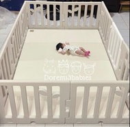 大size 140*200cm✨韓國Caraz Leaf圍欄+玩樂墊套裝