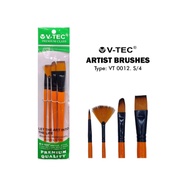 V-Tec Brush Type VT 0012 S/4 Artist Brushes Painting Brush/