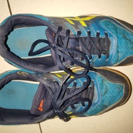 Second-Hand Famous Brand Shoes Department Store Counter Asics Men's Jogging Sports 25.5 7.5 Blue Kaohsiung City Personal Delivery