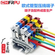 European Style Tube Type VE0308 Cold Press Terminal E0308 Pin Type Crimping Terminal Connection 0.25