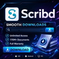 [24/7]⚡FAST DELIVERY Scribd acccount Premium Akses 195 Juta+ Dokumen Dan Muat Turun Tanpa Had sticke