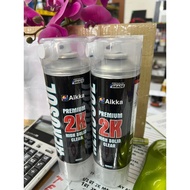 Spray tin clear 2k Aikka premium high solid / clear kilat