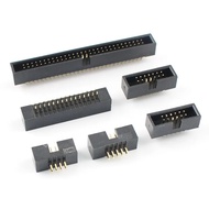 10pcs 1.27mm 8 10 12 14 16 20 26 30 34 40 50 60 Pin DC3 Male DIP Connector Straight IDC Socket Heade