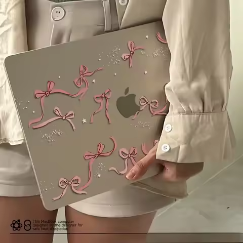 New bowknot pattern Laptop Case for MacBook Air13 15 A3449 A3448 Por14 A3426 Por16 A3428 Neo A18 por