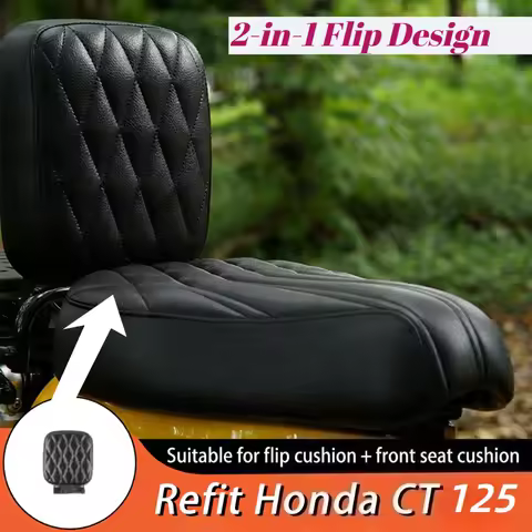 For HONDA CT125 Hunter Cub Trail 125 Vintage Single Seat Motorcycle Racer Seat Retro Split Front Rea