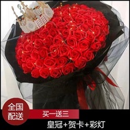 【ks1089.my】 Bouquet, birthday gift 超大朵仿真永生香皂玫瑰母节花束情人节求婚表白生日礼物 现货 热卖Ready Stoc 【0908EvSR5R7ep】