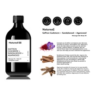 [Natureal Now] Saffron + Sandalwood + Agarwood Massage Oil/ Body Oil 100ml (Relaxing)