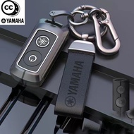 CC YAMAHA NMAX 2020-2024 XMAX Aerox Sniper Fazzio NVX Scooter car key case YAMAHA Zinc alloy key cov