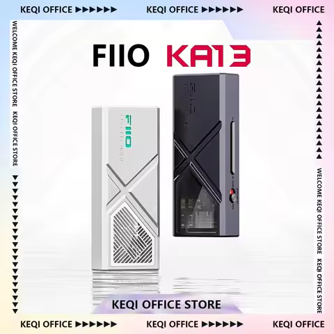 FiiO KA13 Mini Headphone Amplifier Desktop USB DAC AMP Headphone Power Amplifier Portable 550mW High