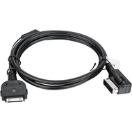 Aux Cable Replacement for Audi A3 Q3 Q5 A6 Q7 to AMI MDI for iPod iPhone 4F0051510K 120CM