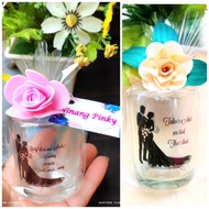 shot glass souvenir shotglass christening souvenir debut souvenirs wedding souvenir baptismal