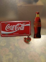 可口可樂冰箱貼+ 1996 奧運紀念胸章