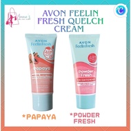 AVON FEELIN FRESH PAPAYA & POWDER FRESH QUELCH 48hrs