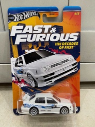 Xe mô hình đồ chơi Hotwheels cơ bản 1:64 - Fast & Furious - Volkswagen Jetta MK3
