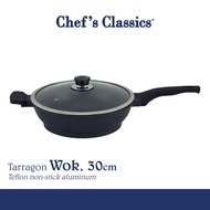 Chef's Classics Tarragon Non-Stick Wok, 30cm