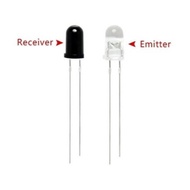 (10pcs) IR Infrared Emitter Receiver 940nm 3mm 5mm IR LED Receiver Diode Emitter Diode
