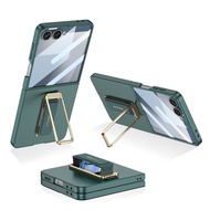 For Samsung Galaxy Flip 7 phone case Flip 7 case film integrated casing wristband rotating bracket F