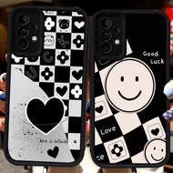 Black Casing for Samsung A36 A54 A34 A24 A14 A25 A15 S25 Ultra A04s A16 A56 A55 A05S A35 5G H43 Smie
