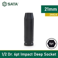 Sata Sata Socket 1/ 2 Inch Deep Impact 21 Mm 34414