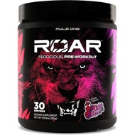 Rule 1 Proteins R1 Roar Serbuk PraLatihan dengan Creatine, BetaAlanine, Citrulline, Elektrolit & Kaf